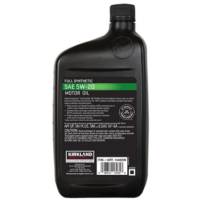 Vehicle Motor Oil