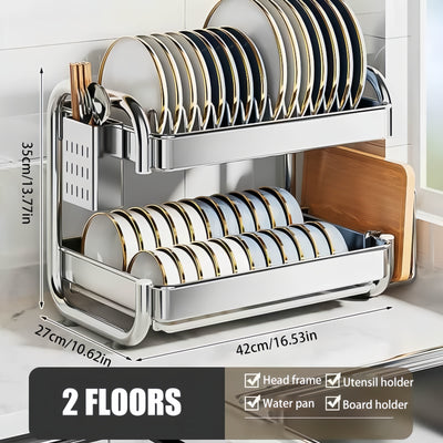 Dish drying rack