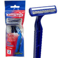 Market Basket Mens 2 Pack Twin Blade Razors total 36 pcs