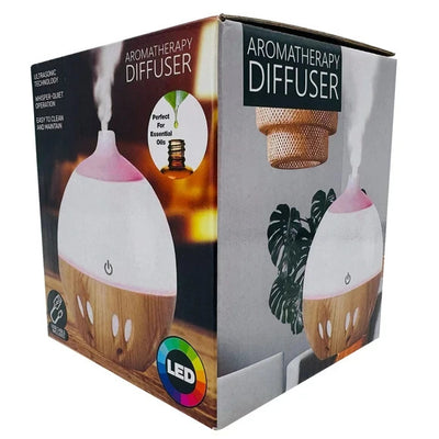 Color Changing Round Bowl Vase Aromatherapy Diffuser -5 PCS