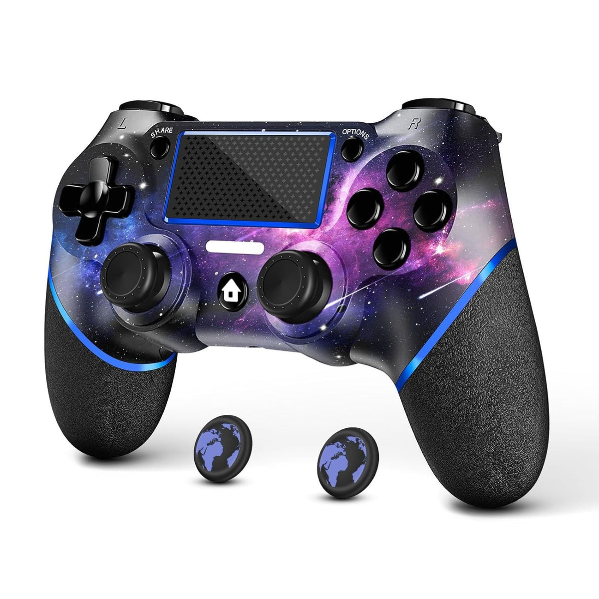 AceGamer Wireless Controller for PS4, Custom Design V2 Gamepad Joystick for PS4