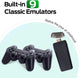 Wireless Retro Game Console, 25000+ Games Built-in, 4K HDMI Output, 9