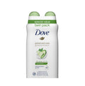 Dove Advanced Care Women's Antiperspirant Deodorant Dry Spray Twin Pack, 3.8 oz