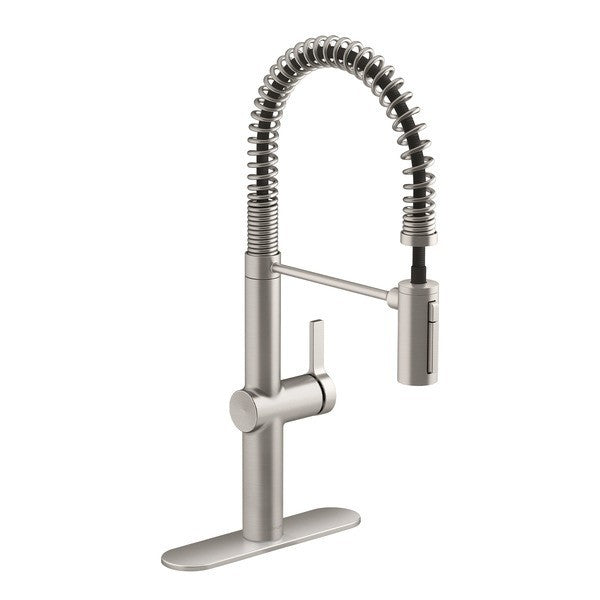 Kohler Crue Single-Handle Semi-Professional Kitchen Sink Faucet - Vibrant...