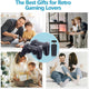 Wireless Retro Game Console, Retro Gaming Console with Built-in 9 Emulators,