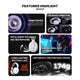 FANTECH TAMAGO II WHG04 Gaming Headphones Wired&Wireless 2.4G Bluetooth 5.3 Ligh