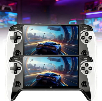 X9 Retro Handheld Game Console,Retro Game Console,64gb with 5.5-Inch HD IPS