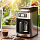 2 In1 Drip Coffee Machine Apply To Ground&Beans Home Appliances Dripping Coffee