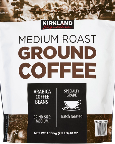 Kirkland Signature Medium Roast Coffee, 40 oz.