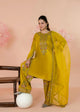 Fatima Noor mustard color Party suit-Free shipping