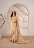 Pakistani designer Saree with full stitched blouse-Free shipping