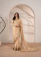 Pakistani designer Saree with full stitched blouse-Free shipping