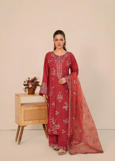 Pakistani elegant organza suit-free shipping