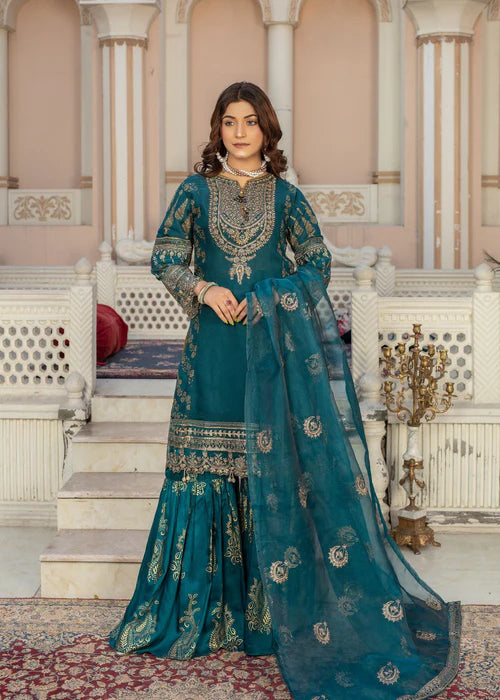 Pehnawa By Bin Akram’s exclusive party suit-free shipping
