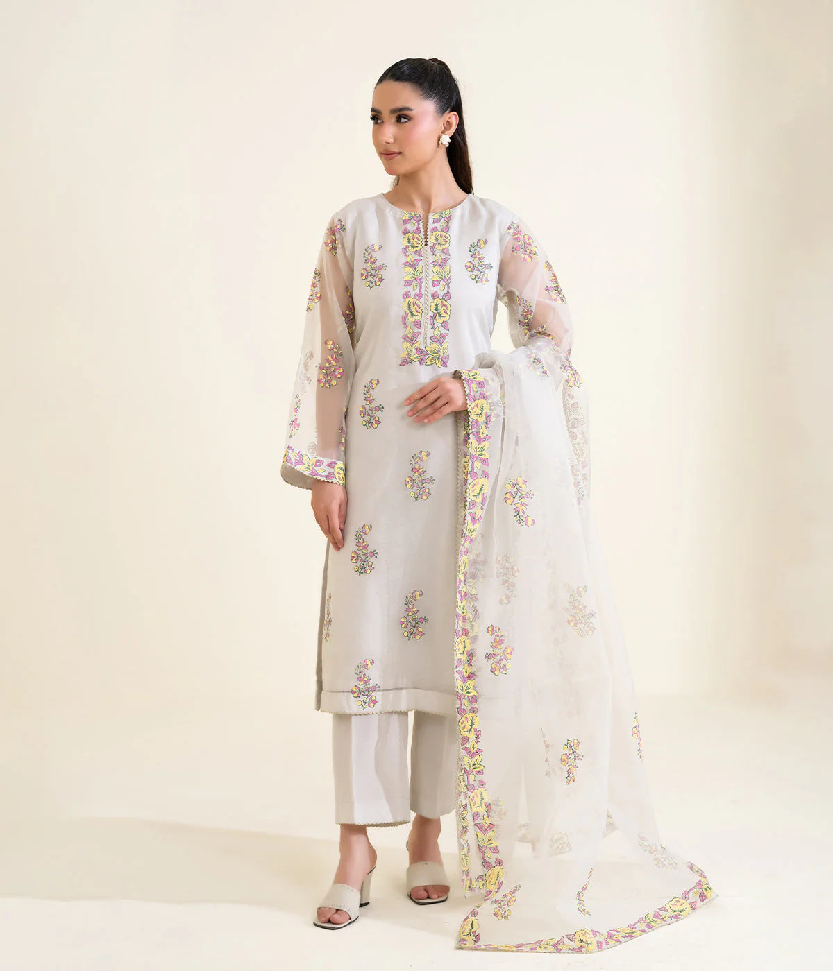 Sinopia Stitched 3 Piece Luxury Formals Suit-Free Shipping(SO)